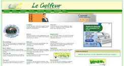 Desktop Screenshot of golfeur.qc.ca